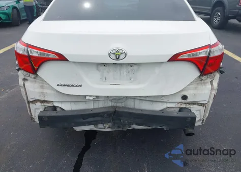 2016 Toyota Corolla Le from USA, damaged, VIN 5YFBURHE4GP435363